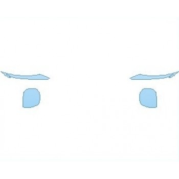 PAINT PROTECTION KIT - 2024 MITSUBISHI OUTLANDER SEL LIGHTS - PRECUT PPF CLEAR BRA WRAP