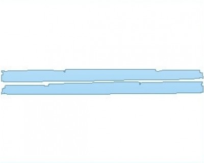 PAINT PROTECTION KIT - 2022 NISSAN GT-R PREMIUM ROCKER PANELS - PRECUT PPF CLEAR BRA WRAP