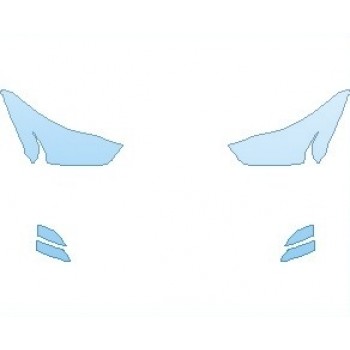 PAINT PROTECTION KIT - 2022 CHEVROLET SPARK LS LIGHTS - PRECUT PPF CLEAR BRA WRAP