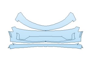 2027 CHEVROLET CAMARO 1LT CONVERTIBLE BUMPER WITH FASCIA EXTENTION