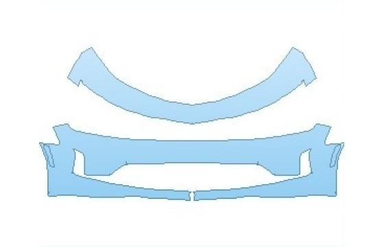 Precut PPF Kit – Clear Bra Paint Protection Film PAINT PROTECTION KIT - 2027 CHEVROLET CAMARO 1LS CONVERTIBLE BUMPER - PRECUT PPF CLEAR BRA WRAP