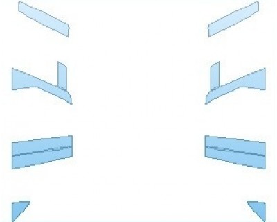 2024 NISSAN PATHFINDER PLATINUM B C AND D PILLARS