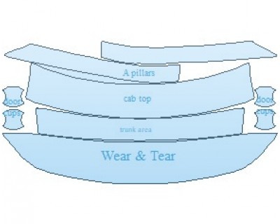 2023 NISSAN PATHFINDER PLATINUM COMMON WEAR AREA KIT