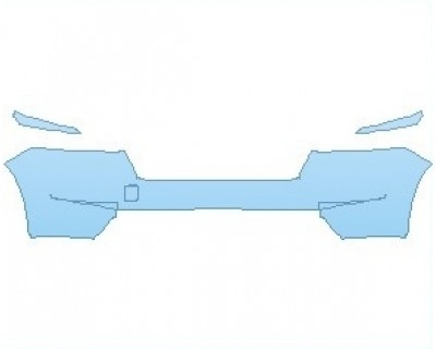 2023 NISSAN PATHFINDER SV BUMPER WITHOUT SENSORS