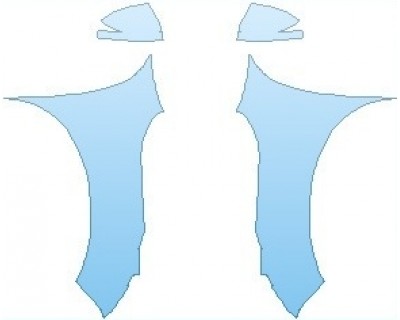 2023 NISSAN PATHFINDER SV FULL FENDERS (NO WRAPPED EDGES)