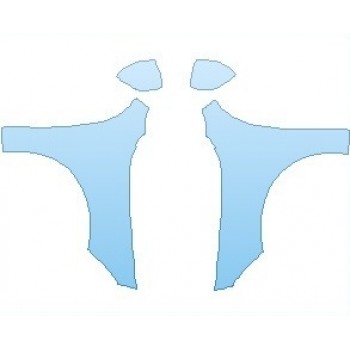 Precut PPF Kit – Clear Bra Paint Protection Film PAINT PROTECTION KIT - 2022 MERCEDES CLA CLASS AMG 35 WITH AERO PKG COUPE FULL FENDERS (NO WRAPPED EDGES) - PRECUT PPF CLEAR BRA WRAP