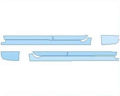 PAINT PROTECTION KIT - 2023 VOLKSWAGEN PASSAT SEL ROCKER PANELS - PRECUT PPF CLEAR BRA WRAP