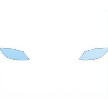 PAINT PROTECTION KIT - 2023 MERCEDES C CLASS 300 4MATIC COUPE LIGHTS - PRECUT PPF CLEAR BRA WRAP