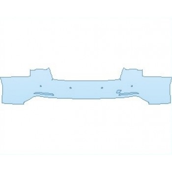 2022 AUDI A6 PRESTIGE 45 TFSI REAR BUMPER KIT WITH 4 SENSORS