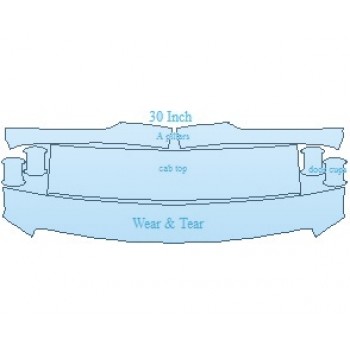 PAINT PROTECTION KIT - 2019 NISSAN TITAN XD SV  COMMON WEAR AREA KIT - PRECUT PPF CLEAR BRA WRAP