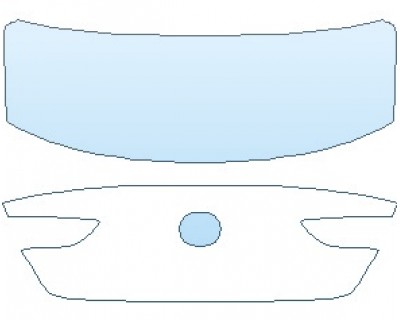 PAINT PROTECTION KIT - 2022 MAZDA MAZDA3 BASE SEDAN REAR DECK - PRECUT PPF CLEAR BRA WRAP
