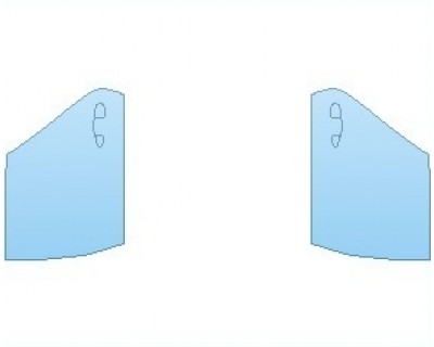 PAINT PROTECTION KIT - 2020 BMW 4 SERIES M SPORT GRAN COUPE DOORS REAR - INVISIBLEMASK - 3M PAINT PROTECTION