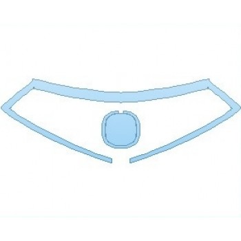 PAINT PROTECTION KIT - 2025 ACURA RDX TECHNOLOGY GRILLE - PRECUT PPF CLEAR BRA WRAP