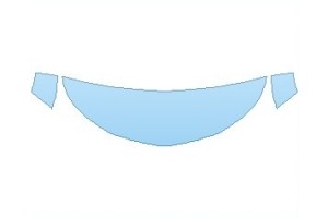 2027 ACURA RDX BASE HOOD (WRAPPED EDGES)