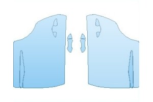 2027 ACURA RDX BASE DOORS REAR