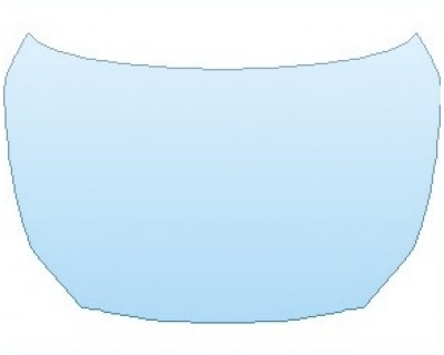 2024 KIA FORTE FE FULL HOOD (NO WRAPPED EDGES) - PRECUT PPF CLEAR BRA WRAP