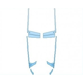 PAINT PROTECTION KIT - 2025 FORD MUSTANG MACH-E SELECT WINDOW TRIM - PRECUT PPF CLEAR BRA WRAP