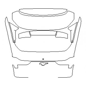 2023 FORD MUSTANG MACH-E SELECT REAR HATCH