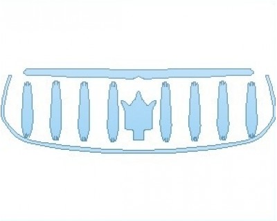 2021 MASERATI LEVANTE BASE GRILLE