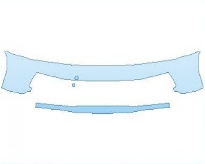 PAINT PROTECTION KIT - 2021 PORSCHE 911 CARRERA COUPE BUMPER - PRECUT PPF CLEAR BRA WRAP