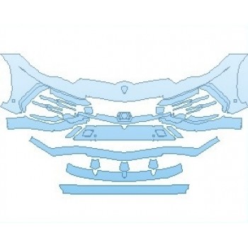 2021 LAMBORGHINI URUS BASE BUMPER WITH SENSORS