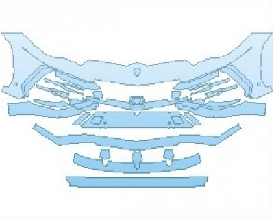 2022 LAMBORGHINI URUS BASE BUMPER WITH SENSORS