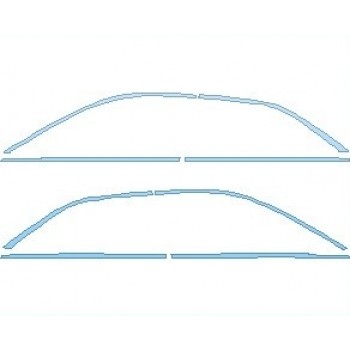 2023 CADILLAC CT4 V-SERIES BLACKWING WINDOW TRIM