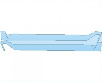 PAINT PROTECTION KIT - 2021 HONDA CIVIC TYPE R LIMITED EDITION ROCKER PANELS - PRECUT PPF CLEAR BRA WRAP