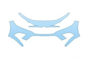 2027 HONDA CIVIC LX HATCHBACK BUMPER