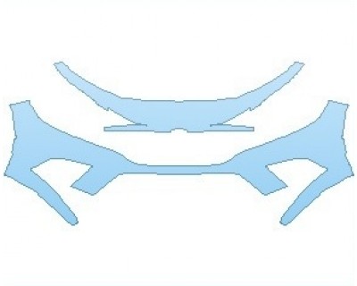 PAINT PROTECTION KIT - 2024 HONDA CIVIC SPORT HATCHBACK BUMPER - PRECUT PPF CLEAR BRA WRAP