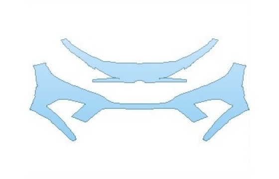 PAINT PROTECTION KIT - 2027 HONDA CIVIC LX HATCHBACK BUMPER - PRECUT PPF CLEAR BRA WRAP