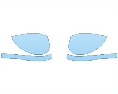 PAINT PROTECTION KIT - 2024 HONDA CIVIC SPORT HATCHBACK MIRRORS WITH MARKER LIGHTS - PRECUT PPF CLEAR BRA WRAP