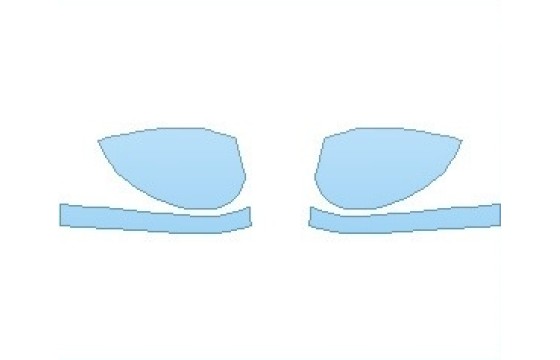 PAINT PROTECTION KIT - 2027 HONDA CIVIC LX HATCHBACK MIRRORS - PRECUT PPF CLEAR BRA WRAP