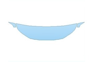 2027 HONDA CIVIC LX HATCHBACK HOOD 18 INCH (WRAPPED EDGES)