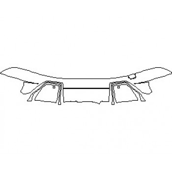2024 BMW X5 M COMPETITION REAR DIFFUSER WITH SENSORS