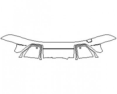 2021 BMW X5 M REAR DIFFUSER WITH SENSORS