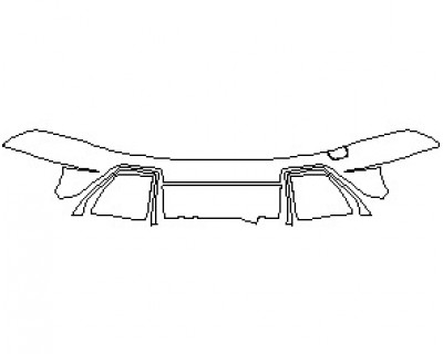 2024 BMW X5 M COMPETITION REAR DIFFUSER