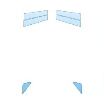 Precut PPF Kit – Clear Bra Paint Protection Film PAINT PROTECTION KIT - 2023 AUDI RS3 SEDAN B PILLARS - PRECUT PPF CLEAR BRA WRAP