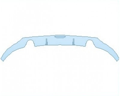 PAINT PROTECTION KIT - 2020 BMW Z4 M-SPORT REAR DIFFUSER - INVISIBLEMASK - 3M PAINT PROTECTION
