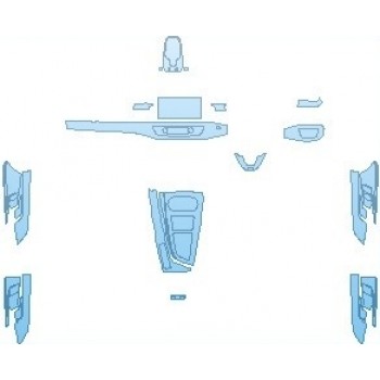 PAINT PROTECTION KIT - 2022 AUDI RS5 SPORTBACK INTERIOR RIGHT HAND DRIVE - PRECUT PPF CLEAR BRA WRAP