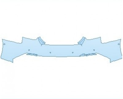 PAINT PROTECTION KIT - 2022 AUDI RS5 SPORTBACK REAR BUMPER WITH SENSORS - PRECUT PPF CLEAR BRA WRAP