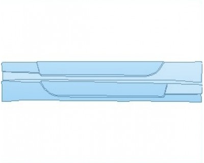 2022 FORD MUSTANG GT COUPE ROCKER PANELS