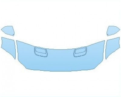 2023 FORD MUSTANG GT PREMIUM COUPE HOOD (WRAPPED EDGES)