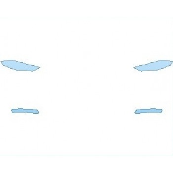 PAINT PROTECTION KIT - 2022 FORD MUSTANG GT PREMIUM COUPE LIGHTS - PRECUT PPF CLEAR BRA WRAP