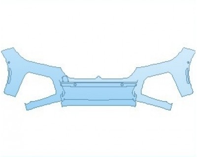 2021 BMW 7 SERIES M760I BUMPER WITH SENSORS