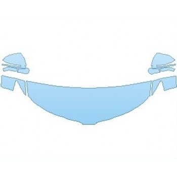 PRECUT PPF KIT - 2018 LINCOLN MKX SELECT 101A HOOD KIT