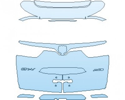 2023 HONDA CR-V EX REAR HATCH WITH CRV & AWD EMBLEMS