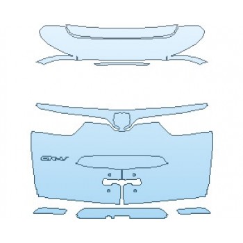 PAINT PROTECTION KIT - 2025 HONDA CR-V TOURING REAR HATCH WITH CRV EMBLEM - PRECUT PPF CLEAR BRA WRAP