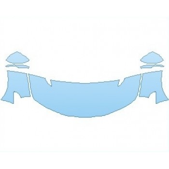 PRECUT PPF KIT - 2018 ALFA ROMEO GIULIA QUADRIFOGLIO HOOD KIT