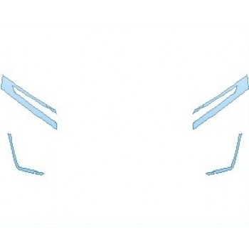 PAINT PROTECTION KIT - 2022 HONDA CLARITY FUEL CELL HEADLIGHTS - PRECUT PPF CLEAR BRA WRAP